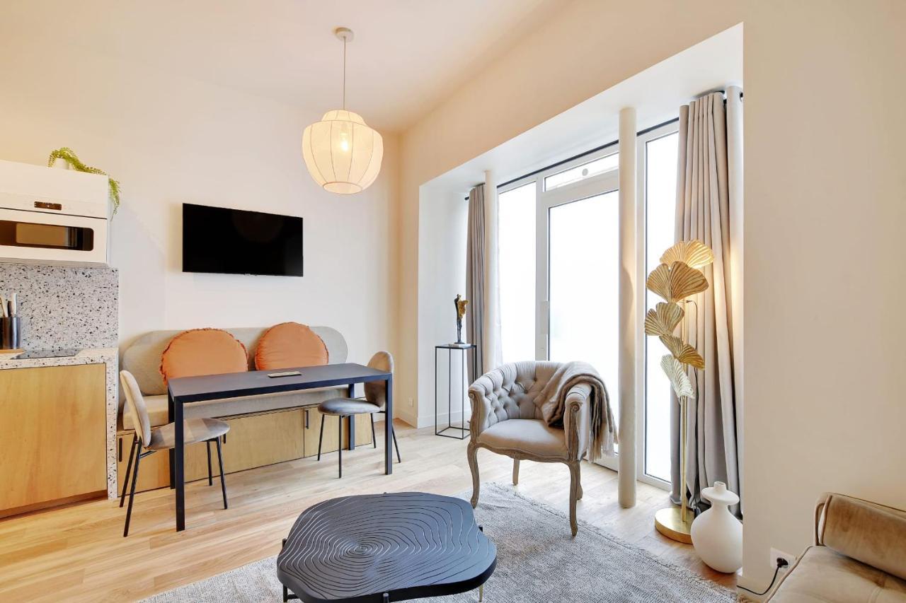 Charming 1-Bedr Parisian Apartment In Vibrant Rue D'Hauteville Luaran gambar