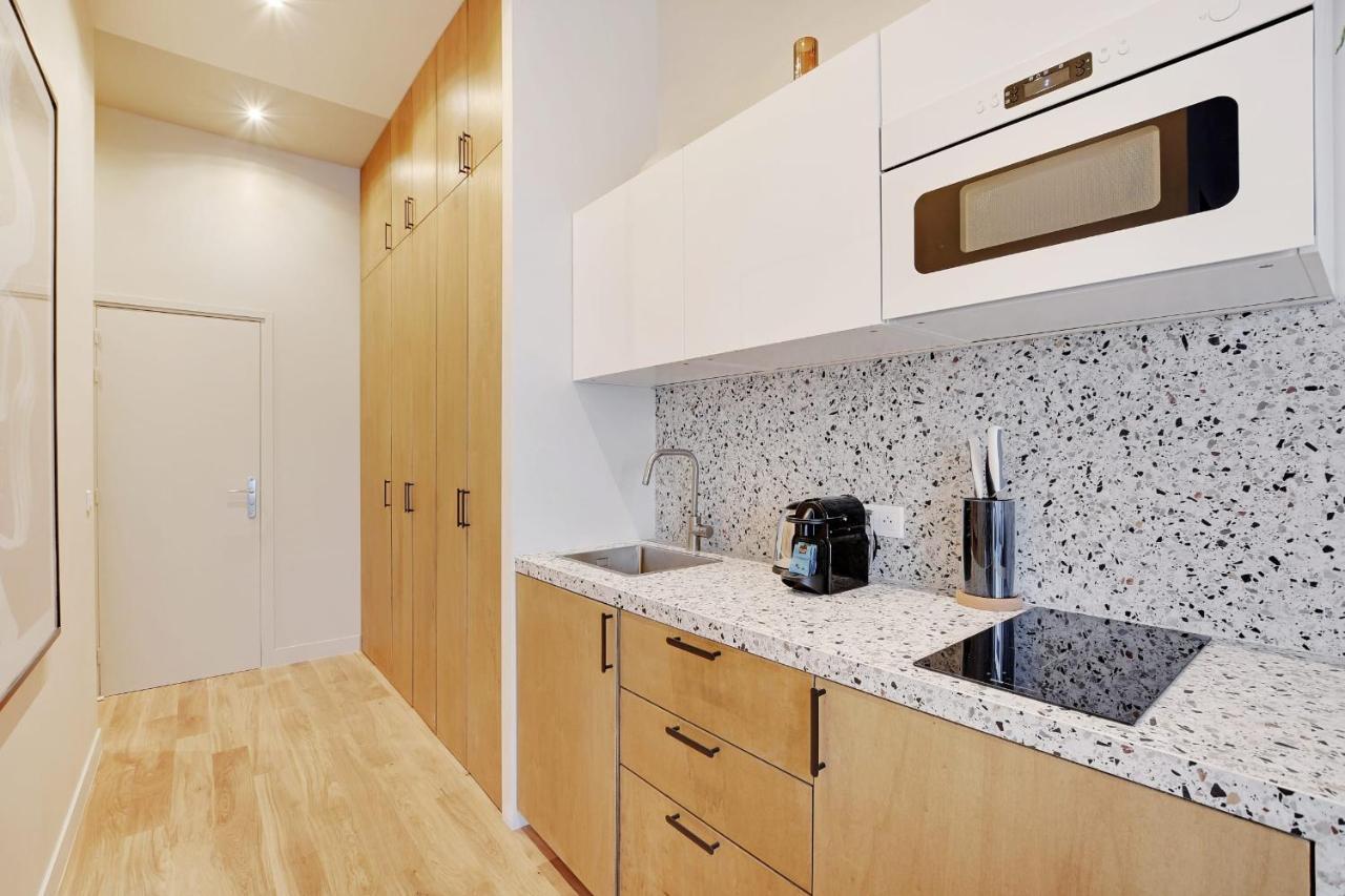Serene Apartment - 1Br 4P - Canal St-Martin Paris Luaran gambar