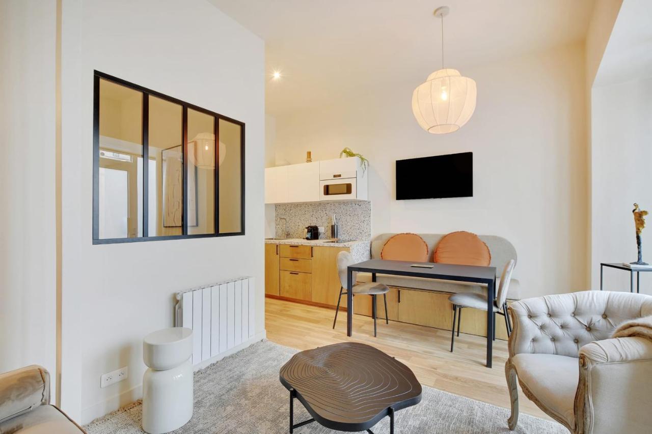 Serene Apartment - 1Br 4P - Canal St-Martin Paris Luaran gambar